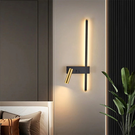 2 in 1 Nordic Style Creative Wall lamp for Simple Living