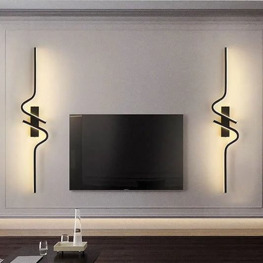 Modern LED Wall Lamps/Sconce Long Strip Up and Down - Wall Lights for Bedroom, Hallway and Living Room